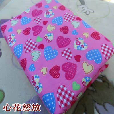 多规格纯棉绒布被套加厚单件1.8m冬季1.5单人被罩双人6x7全|心花怒放纯棉绒布 160x200被套+同款枕套两只