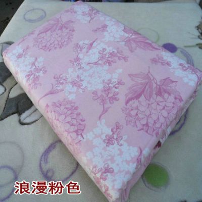 多规格纯棉绒布被套加厚单件1.8m冬季1.5单人被罩双人6x7全|浪漫粉色纯棉绒布 160x200被套+同款枕套两只