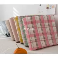 素色格子纯棉被套单件 全棉水洗棉被罩200x230/150x200床单枕套