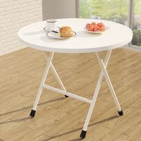 家用餐桌折叠桌子长方形长条正方形吃饭小户型圆桌小桌子摆摊夜市