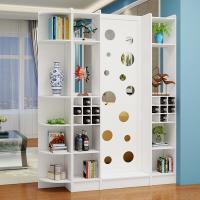 屏风隔断移动折屏欧式时尚客厅雕花办公室储物展示柜玄关时尚座屏