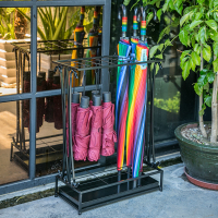 家用雨伞架创意雨具放伞收纳架子商用神器雨伞桶门口酒店大堂伞架