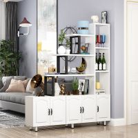 隔断玄关柜客厅屏风装饰酒柜现代简约多层花架门厅置物架鞋架一体