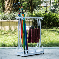 雨伞架酒店大堂创意商用门口雨伞桶神器放伞收纳置物架家用伞架子