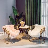 阳台桌椅三件套网红家用轻奢小圆桌茶几椅子组合简约庭院铁艺休闲