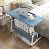 床边桌移动升降笔记本电脑桌床上书桌小桌子卧室简易一体桌长方形