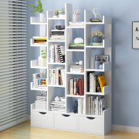 书架落地多层简易置物架学生简约家用收纳架类客厅创意艺术书柜子
