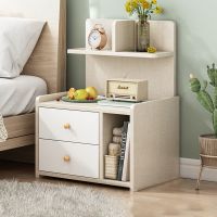 床头柜卧室床边柜简约现代收纳储物柜经济型床头置物架床边小柜子