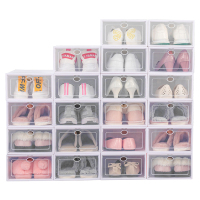 加厚鞋盒收纳盒抽屉式塑料鞋盒透明非鞋子鞋柜收纳神器省空间鞋架