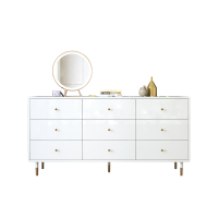 轻奢卧室九斗柜收纳橱柜子靠墙家用简约现代客厅抽屉储物柜大容量