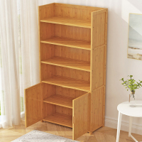 书架置物架落地儿童简易书柜子桌上学生小书架书桌面简约客厅实木