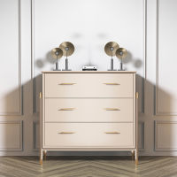 风斗柜三斗柜卧室床头柜储物边柜美式六斗五斗柜实木玄关柜子