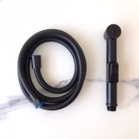 304不锈钢喷头花洒套装 增压马桶喷枪妇洗器全铜家用喷枪水龙头|一一一黑色喷枪系列一一一