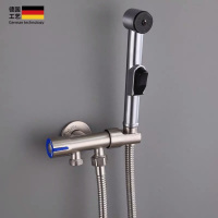 304不锈钢喷头花洒套装 增压马桶喷枪妇洗器全铜家用喷枪水龙头|豪华套装——(A款)