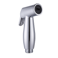 马桶喷枪水龙头妇洗器家用厕所卫生间水枪伴侣冲洗器增高压喷头|高标电镀喷枪