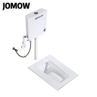 蹲便器冲水箱套装蹲坑式家用卫生间防臭蹲厕高压大冲力节能水箱