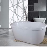 浴缸家用卫生间亚克力成人式小户型彩色水疗浴缸1.2-1.5米