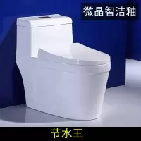 家用抽水马桶小户型虹吸式座厕卫生间节水静音大管道坐便器 D款节水王双层微晶釉面 305mm