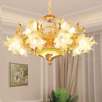 欧式吊灯奢华大气锌合金水晶灯客厅灯别墅吊灯餐厅卧室灯具法式灯