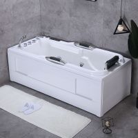 小户型家用成人浴缸亚克力式卫生间单人冲浪按摩恒温浴盆酒店