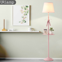 北欧落地灯卧室ins风少女创意公主风落地灯儿童房客厅立式台灯