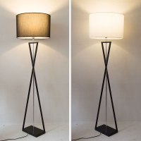 简约创意美式遥控落地灯客厅卧室床头书房学习立式台灯麻将钓鱼灯