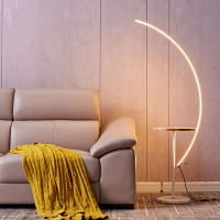 北欧落地灯客厅led简约现代ins茶几置物卧室床头立式钓鱼落地台灯