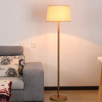 北欧客厅卧室书房木纹立式落地灯现代创意沙发床头温馨大气落地灯