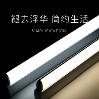 led镜前灯卫生间浴室简约化妆镜子洗手间壁灯镜柜厕所免打孔镜灯