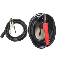 家用电焊机焊把线200/250/315焊机配件国标16 18 25 35平方|30平3米地线6米焊线配带焊钳夹子插头