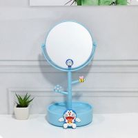 hello kitty kt美乐蒂梳妆台卧室桌上镜子台式化妆镜居家创意美容|叮当天使款