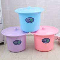 加厚多彩带盖成人尿桶痰盂小便桶儿童坐便器孕妇马桶尿便盆座便器