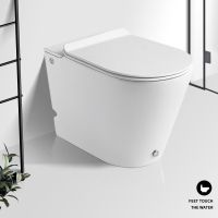 家用马桶坐便器无水箱座便小户型陶瓷马桶静音节水一体坐便器