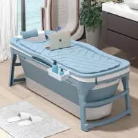 折叠式塑料泡澡桶大人浴桶沐浴盆成人洗澡桶澡盆轻便耐摔家用浴缸