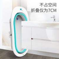 婴儿洗澡盆坐躺两用宝宝儿童洗澡桶婴儿用品浴盆新生儿折叠浴缸