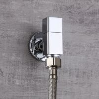 全铜超短迷你4分三角阀 加厚冷热加长省空间家用洗碗机马桶热水器