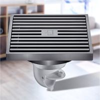 枪灰色地漏防臭全铜移位地漏干湿区洗衣机通用隐形地漏组合