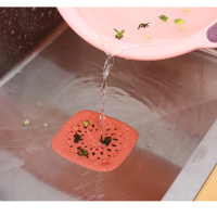 硅胶地漏吸盘厨房水池地漏垫防臭下水道防堵过滤盖浴室地漏垫子