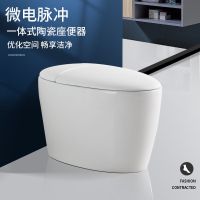 家用马桶坐便器无水箱蛋型座便陶瓷马桶静音节水智能一体坐便器