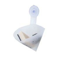 厨房沥水篮剩饭沥水器过滤网加厚过滤漏斗厨房自立式塑料收纳挂篮|升级加厚款2个装(试用装)送挂钩