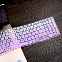 键盘保护膜适用asus华硕飞行堡垒8游戏笔记本电脑贴fx506lu防尘套15.6寸天选fa5|渐变紫色