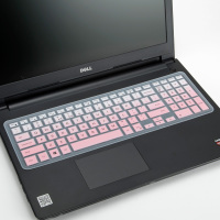 15.6寸灵越游匣7000 g3 3590 g7笔记本电脑保护键盘膜g5 5500|渐变粉