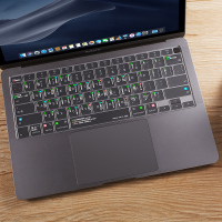 2020新款macbookpro键盘膜苹果mac电脑15快捷键air13笔|18/19款pro15寸[os快捷键]