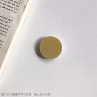纯色气囊支架粘贴式防摔伸缩折叠指环扣女追剧神器手机壳气垫支架|谈黄色颜色以实物为准