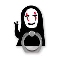可爱手机指环支架男女指环扣桌面多功能卡通网红手机壳通用手机扣|无脸男 （实发2个）