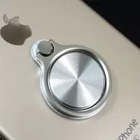 创意个性指环扣支架粘贴式支架指环通用看电视的懒人支架oppovivo|银色 两个情侣装+2条手机挂绳