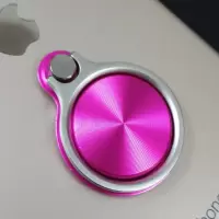 创意个性指环扣支架粘贴式支架指环通用看电视的懒人支架oppovivo|玫红 两个情侣装+2条手机挂绳