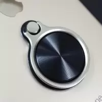 创意个性指环扣支架粘贴式支架指环通用看电视的懒人支架oppovivo|黑色 两个情侣装+2条手机挂绳