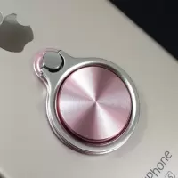 创意个性指环扣支架粘贴式支架指环通用看电视的懒人支架oppovivo|玫瑰金 两个情侣装+2条手机挂绳