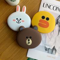 布朗熊充电宝卡通可爱小熊少女迷你便携式小巧萌大容量移动电源